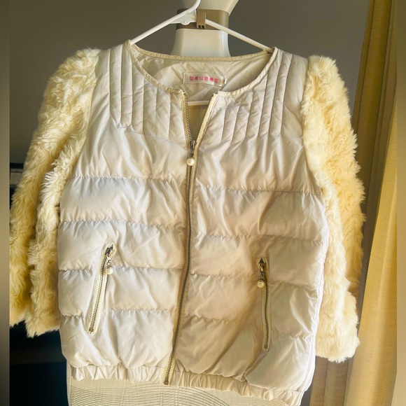 Jackets & Blazers - Feather sleeves warm jacket